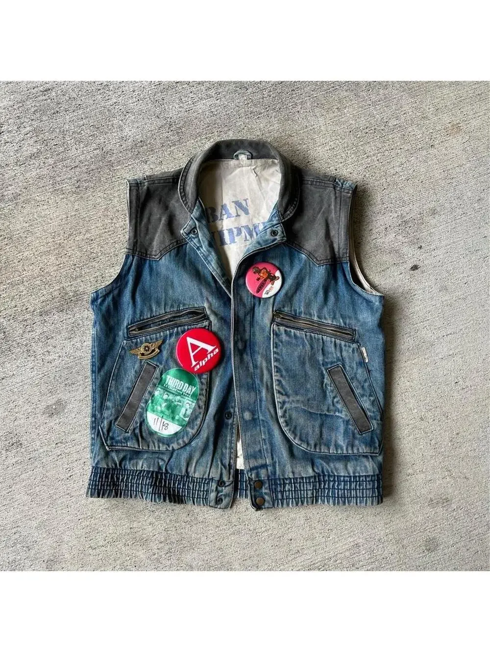 90s Denim Vest
